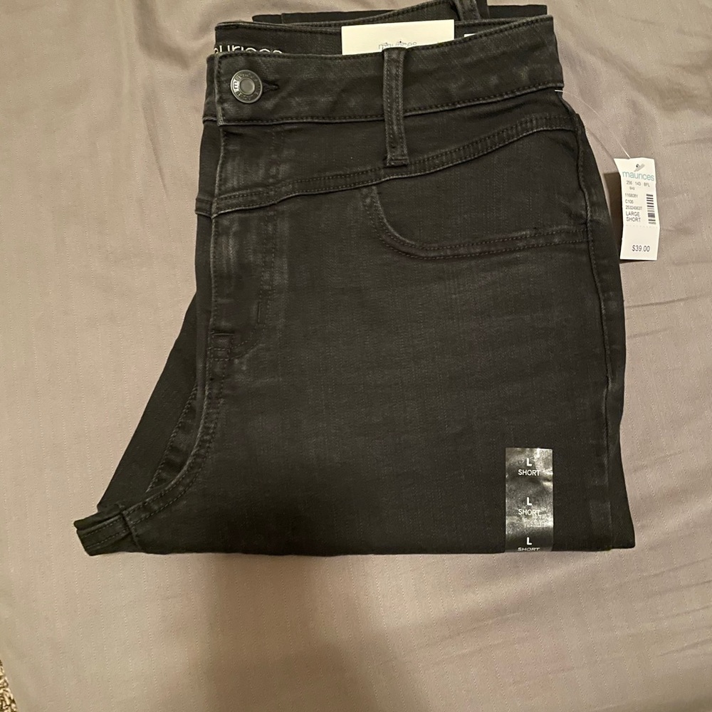 Black jeggings